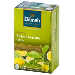 Herbata DILMAH Premium cytryna 20t zielona Dilmah