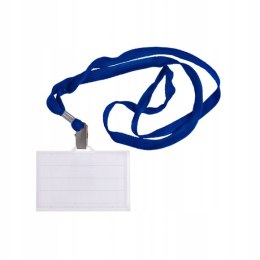 Identyfikator z niebieską taśmą 88*55 DONAU 8347001PL-10 Donau