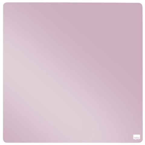 Mała kwadratowa tabliczka suchościeralna Nobo, 360 mm x 360 mm, liliowa 1915623 Nobo