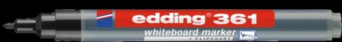 Marker EDDING 1mm do tablic okrągła końcówka czarny 361/001/C suchościeralny Edding