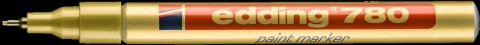 Marker olej.780 0.8 złoty EDIN EDDING okrągła końcówka Edding