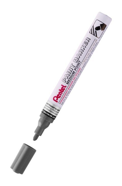 Marker olejowy Pentel średnia okrągła końcówka, MMP10-MA perłowy czarny SALE Pentel