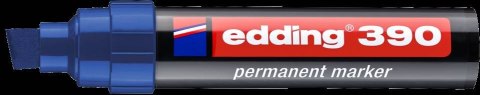 Marker permanentny ścięta końcówka 4-12 mm niebieski Edding 390/003/N Edding