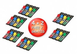 NOWY KOD BLK3020 Zest.zakładek wąskich 683-4+2(6 kpl.) 3M Post-It