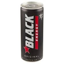 Napój BLACK ENERGY DRINK 250ml puszka Black