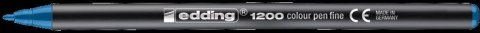 Pisak artystyczny 0,5-1 mm jasny niebieski Edding 1200/010/JN Edding