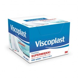 Plastry VISCOPLAST PRESTOPOR, 10x6cm, 100szt. Viscoplast 3M