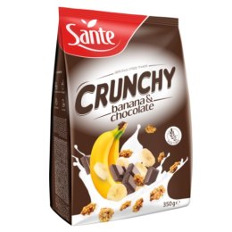 Płatki bananowe Crunchy 350g SANTE Sante