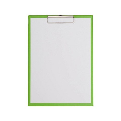 Podkładka Maul A4 z klipsem, powłoka plastikowa, jasnozielona (23352/54 ML) Maul
