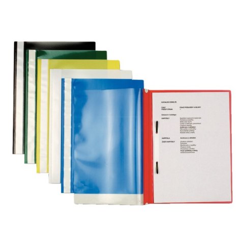 Skoroszyt miękki z wąsami A4 Esselte, 25 szt. granatowy, 15389 Esselte