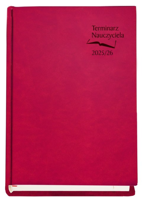Terminarz NAUCZYCIELA 2025/2026 bordowy T-155V-B Michalczyk i Prokop Michalczyk i Prokop