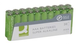 Baterie super-alkaliczne Q-CONNECT AAA, LR03, 1,5V, 20szt. KF10849 Q-Connect