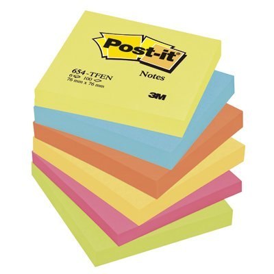 Blocz.76x76 p.SPOKOJNA 654MLBA 6szt.POST-IT 3M FT510283482 3M Post-It