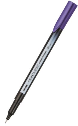 Cienkopis pointliner colour, fioletowy z tuszem na bazie wody, S40-V PENTEL Pentel