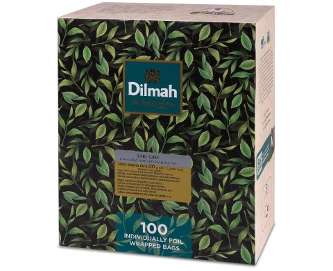 Herbata DILMAH EARL GREY 100 kopert x2g czarna z zawieszką Dilmah