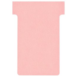 Karteczki T-Card Nobo, rozmiar 2, różowe 100 szt. 2002008 Nobo