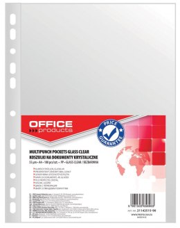 Koszulki na dokumenty , PP, A4, krystal, 55mikr., 100szt., typu OFFICE PRODUCTS 21142515-90 Office Product