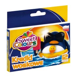 Kredki woskowe 12 kolorów Sweet Colours 01327 KOMA-PLAST Koma Plast
