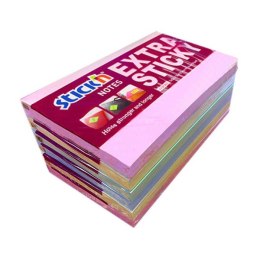 Notes samoprzylepny EXTRA STICKY 76x127mm 4 kol.pastel/90 kart.6szt. Stickin 21669 StickN