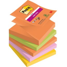 Nowy indeks blk0049011 Bloczek samoprzylepny POST-IT Super Sticky (R330-5SS-BOOS), 76x76mm, 5x90 kart., BOOST Post-It 3M