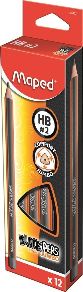 Ołówek BLACKPEPS JUMBO HB 854021 MAPED Maped