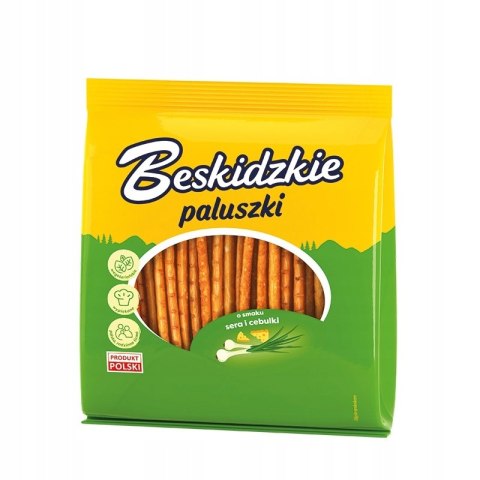 Paluszki ser cebulka BESKIDZKIE 180g Beskidzikie