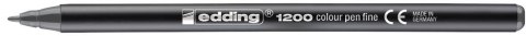 Pisak artystyczny 1mm szary Edding 1200/012 Edding