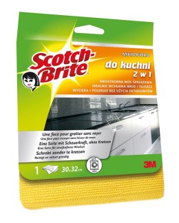 Ścierka z mikrofibry SCOTCH BRITE_ do kuchni, żółta Scotch Brite 3M
