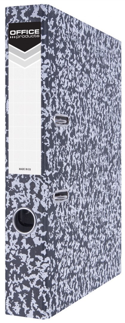 Segregator Archiv, kartonowy, A4/55mm, szary, typu OFFICE PRODUCTS 21021111-10 (X) Office Products