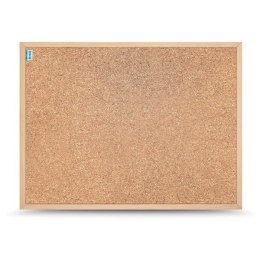 Tablica korkowa MEMOBE SMART, rama drewniana, 120x90 cm Memobe