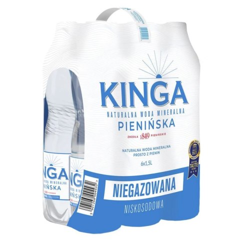 Woda KINGA PIENIŃSKA 1,5L (6szt.) niegazowana Kinga Pienińska