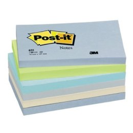 Bloczek 76x127 pal.MINERAL 655ML (6) POST-IT 3M 3M Post-It