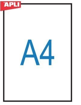 Folia do laser. 1268 (20) do rzutników APLI Apli