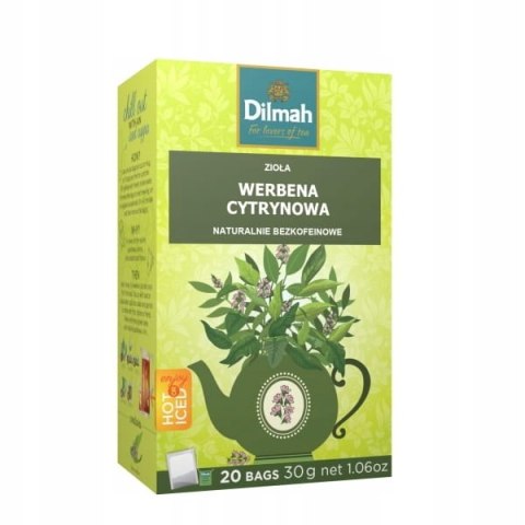 Herbata DILMAH werbena cytrynowa 20t ziołowa Dilmah