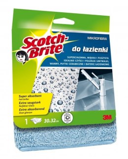 Ścierka z mikrofibry SCOTCH BRITE_ do łazienki, jasnoniebieska Scotch Brite 3M
