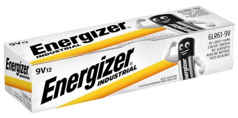 Bateria alkaliczna ENERGIZER INDUSTRIAL 9V (12szt) Energizer