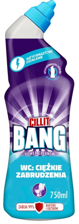 CILLIT BANG WC żel 750ml Ciężkie Zabrudzenia 11186 Cillit