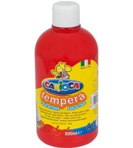 Farba tempera 500 ml, czerwona CARIOCA 170-2359 Carioca