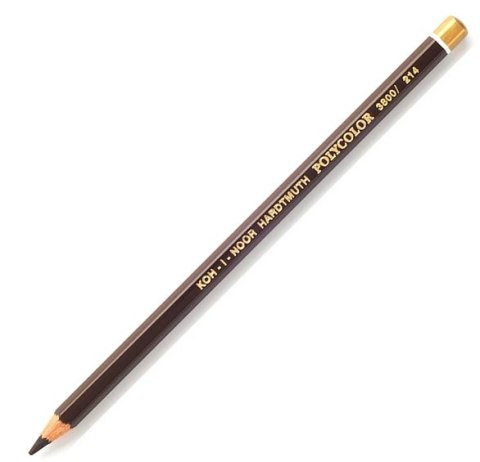 Kredka POLYCOLOR 3800/214 EARTH BROWN DARK KOH I NOOR Koh-i-noor Kredka POLYCOLOR 3800/214 EARTH BROWN DARK KOH I NOOR Koh-i-noor