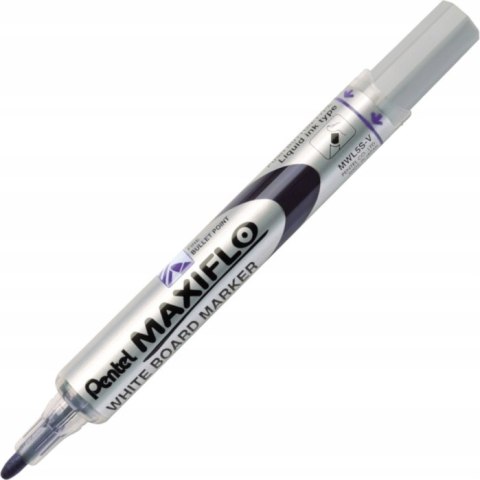 Marker suchościeralny MWL5SV fioletowy MAXIFLO PENTEL (z tłoczkiem) Pentel