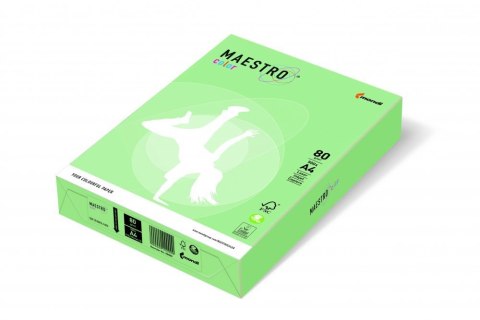 Papier xero MAESTRO COLOR A4 80g MG28 seledyn Maestro Papier xero MAESTRO COLOR A4 80g MG28 seledyn Maestro