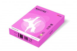 Papier xero MAESTRO COLOR A4 80g NEOPI neonowy odcień różowy Maestro