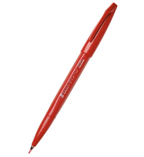 Pisak pędzelkowy do kaligrafii czerwony SES15-B PENTEL Pentel Pisak pędzelkowy do kaligrafii czerwony SES15-B PENTEL Pentel