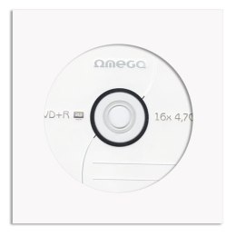 Płyta OMEGA DVD+R 4,7GB 16X KOPERTA (10) OMD16K+ Omega