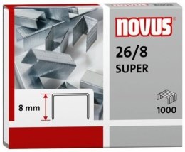 Zszywki 26/8 SUPER 1000sztuk NOVUS 040-0199 Novus