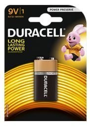 Bateria Basic 9V K1 DURACELL 4520117 6LR61 Duracell