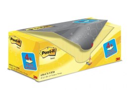 Bloczek samoprzylepny POST-IT (654CY-VP20), 76x76mm, (16+4)x100 kart., żółte, 4 bloczki GRATIS Post-It 3M