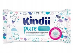 Chusteczki nawilżane KINDII pure 60szt., 1op *035107 Natural Balance