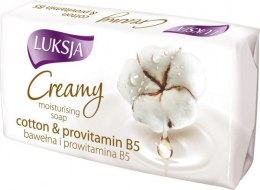 LUKSJA Mydło kostka 90g CREAMY COTTON&PROVITAMINY 48735 Luksja