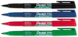 Marker z okrągłą fibrową końcówką czarny NMS50-A PENTEL Pentel